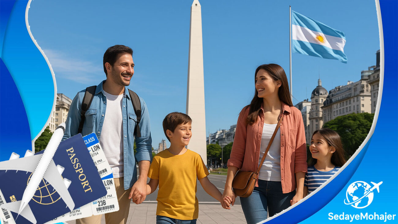 مهاجرت خانوادگی به آرژانتین برای ایرانیان در سال ۲۰۲۵