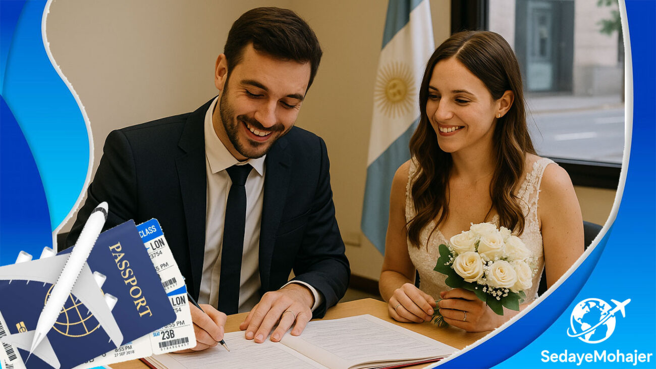 چگونه پس از ازدواج در آرژانتین اقامت دائم و پاسپورت بگیریم