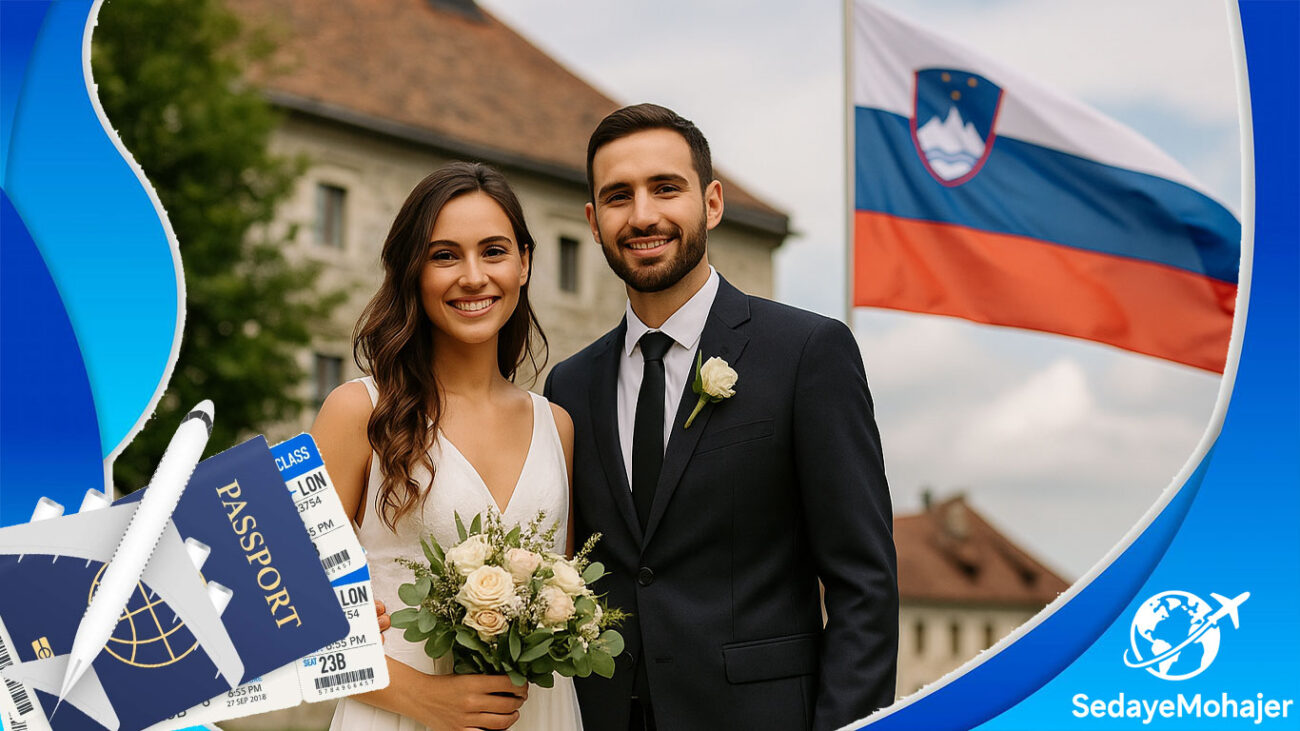 شرایط دریافت اقامت از طریق ازدواج در اسلوونی برای ایرانیان