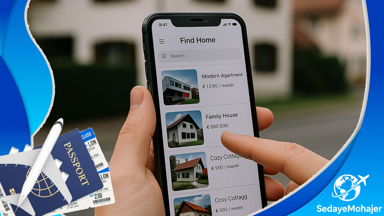 پیدا کردن خانه با اپلیکیشن در اسلوونی