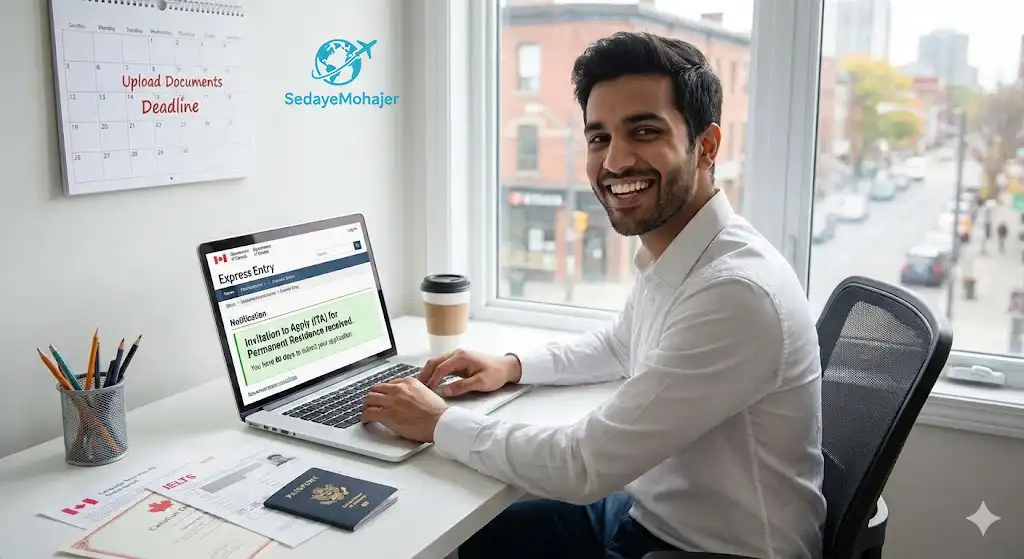 ایجاد پروفایل اکسپرس انتری و دریافت دعوتنامه (ITA)، صدای مهاجر