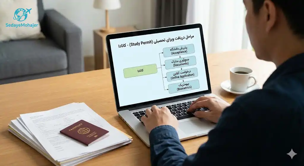 مراحل دریافت ویزای تحصیلی (Study Permit)، صدای مهاجر